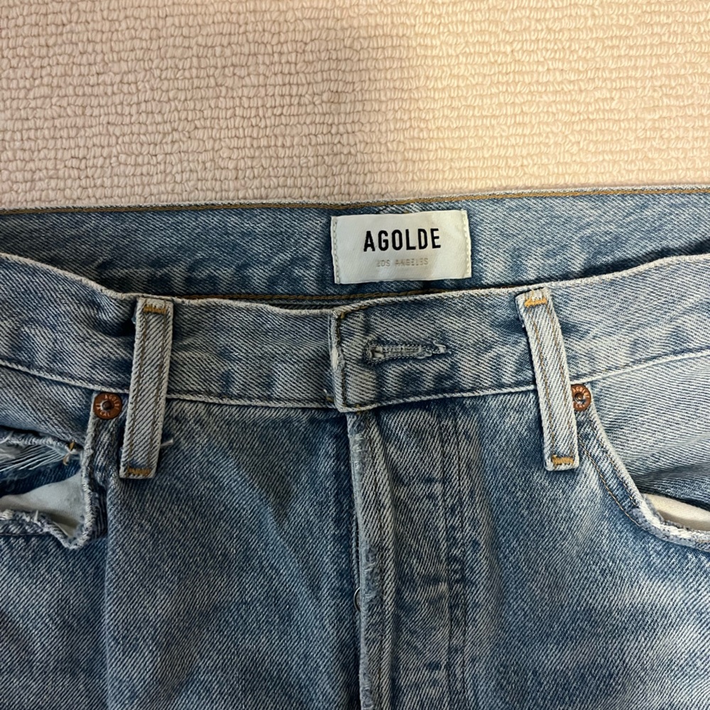 Agolde straight jeans